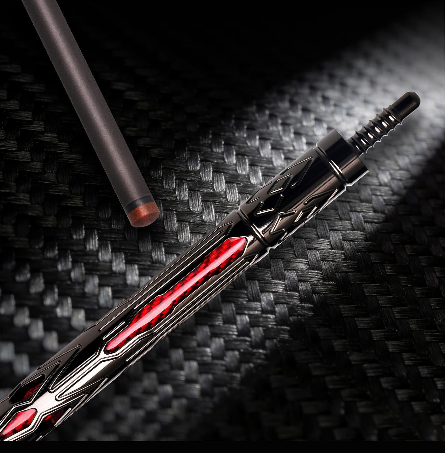LANZEY T700 Carbon Fiber Break Cue – 13mm Phenolic Tip & Aerospace Aluminum Butt
